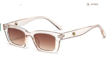 Load image into Gallery viewer, 2022  Women Rectangle Vintage Sunglasses Brand Designer Retro Points Sun Glasses Female Lady Eyeglass Cat Eye Driver Goggles