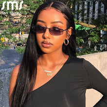 Load image into Gallery viewer, 2023 Women Rectangle Vintage Sunglasses Brand Designer Retro Punk Sun Glasses Female Lady Eyeglass Steampunk Driver Goggles