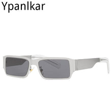 Load image into Gallery viewer, 2023 Women Square Frame Sunglasses Personality Stainless Steel Metal Sunglasses