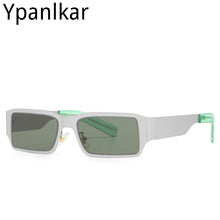 Load image into Gallery viewer, 2023 Women Square Frame Sunglasses Personality Stainless Steel Metal Sunglasses