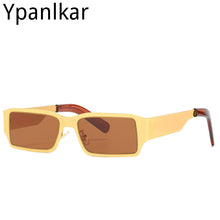 Load image into Gallery viewer, 2023 Women Square Frame Sunglasses Personality Stainless Steel Metal Sunglasses