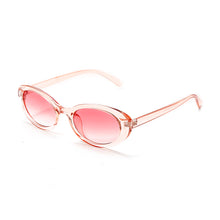 Load image into Gallery viewer, 2023 Women&#39;s Retro Oval Sunglasses Transparent Gradient Small Frame Sun Glasses UV400