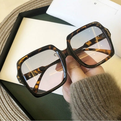 2023 Women's Sunglasses Men Brand Vintage Designer Oversized Square Sun Glasses Women Shades UV400 Oculos Eyewear