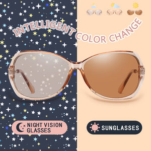 2023  lady Photochromic Sunglasses Day Night vision Polarized women Glasses female shades original oculos with box