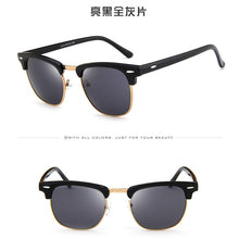 Load image into Gallery viewer, 2023 men Sunglasses Women Driving Mirrors vintage For Women Reflective flat lens Rays Sun Glasses Female oculos UV400