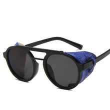 Load image into Gallery viewer, 2023 round Frame European and American hip-hop sunglasses Personality sunglasses steampunk sunglasses