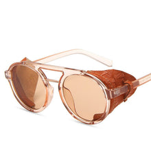 Load image into Gallery viewer, 2023 round Frame European and American hip-hop sunglasses Personality sunglasses steampunk sunglasses