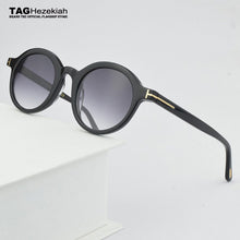 Load image into Gallery viewer, 2023 vintage acetate sunglasses for men Round retro UV400 Eyeglasses drive outdoor  sun glasses Women