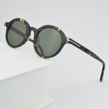Load image into Gallery viewer, 2023 vintage acetate sunglasses for men Round retro UV400 Eyeglasses drive outdoor  sun glasses Women
