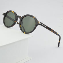 Load image into Gallery viewer, 2023 vintage acetate sunglasses for men Round retro UV400 Eyeglasses drive outdoor  sun glasses Women