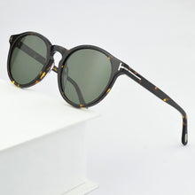 Load image into Gallery viewer, 2023 vintage acetate sunglasses for men Round retro UV400 Eyeglasses drive outdoor quality sun glasses Women tf0591