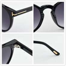 Load image into Gallery viewer, 2023 vintage acetate sunglasses for men Round retro UV400 Eyeglasses drive outdoor quality sun glasses Women tf0591