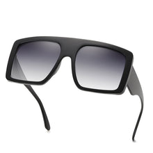Load image into Gallery viewer, 2023 Newest Design Big Frame Oversized Sunglasses Women  Brand Large Flat Top Sun Glasses Trendy Square Gradient Shades