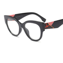 Load image into Gallery viewer, 2023 Female Cat Eye Glasses Spectacle Frame Women Eyeglasses Computer Vintage Ladies Eyewear Clear Lens Glasses