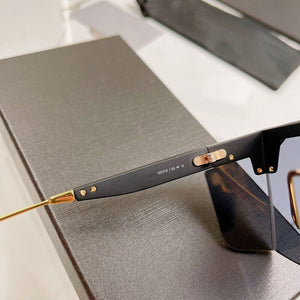 2023 Occhiali da sole da donna con cordino Stile popolare in America Europa Occhiali da sole in acetato Matel 