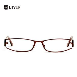 2022 Optical female eye glasses frame women full Metal eyeglasses frames Myopia Prescription Computer glasses Spectacles eyewear