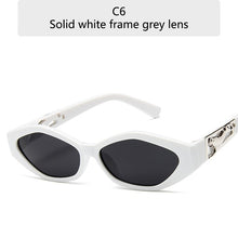 Load image into Gallery viewer, 2023 Original Brand Designer Sunglasses Ladies Small Frame Sun Glasses Personality Leopard Cat Eye Eyewear UV400