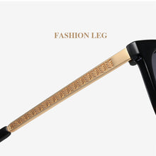 Carica l'immagine nel visualizzatore di Gallery, 2023 Oversized Cat Eye Sunglasses Women  Brand Retro Round Sun Glasses Ladies Leopard Eyewears zonnebril dames