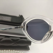 Load image into Gallery viewer, 2023 Pearl Chain Sunglasses Transparent Sunglasses Woman Sunglases Glasses Shades For Women Sunglasses Brand Designer Sunglasses