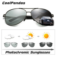 Load image into Gallery viewer, 2023 Photochromic Aviation Sunglasses Driving Men Women Chameleon Anti-glare Sun Glasses Protection Goggles Eyewear gafas de sol