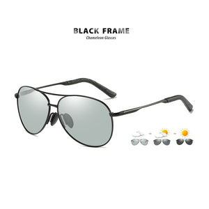 2023 Photochromic Aviation Sunglasses Driving Men Women Chameleon Anti-glare Sun Glasses Protection Goggles Eyewear gafas de sol