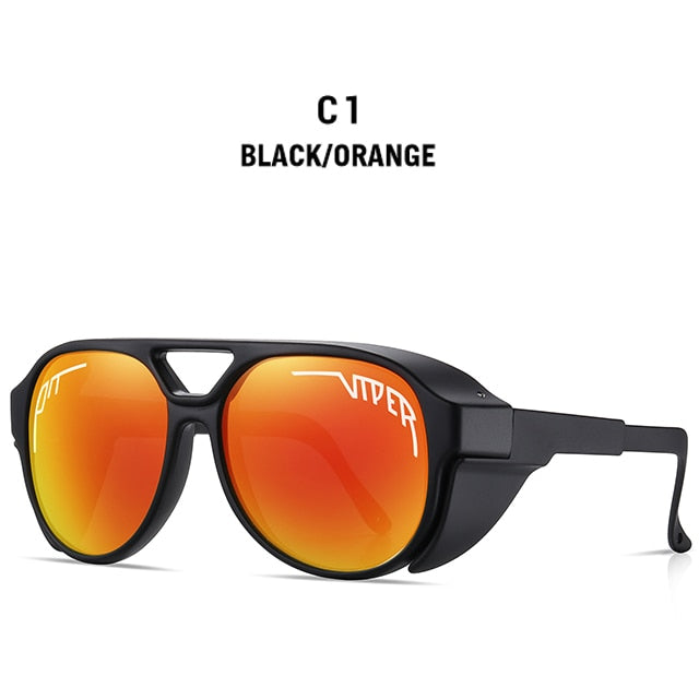 2023 Pit Viper Men Occhiali da sole polarizzati Brand Design Stile punk Occhiali da sole da guida per occhiali UV400 femminili con scatola gratuita 