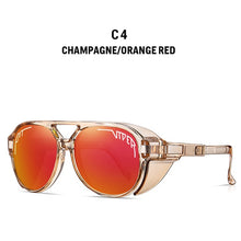 Carica l&#39;immagine nel visualizzatore di Gallery, 2023 Pit Viper Men Occhiali da sole polarizzati Brand Design Stile punk Occhiali da sole da guida per occhiali UV400 femminili con scatola gratuita 