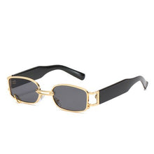 Load image into Gallery viewer, 2023 Popular Punk Sun Glasses Small Rectangle Women Sunglasses Brand Designer Vintage Men Sun Glasses Shades UV400