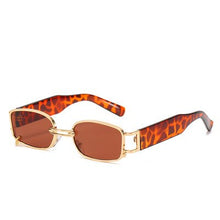 Load image into Gallery viewer, 2023 Popular Punk Sun Glasses Small Rectangle Women Sunglasses Brand Designer Vintage Men Sun Glasses Shades UV400
