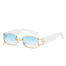 Load image into Gallery viewer, 2023 Popular Punk Sun Glasses Small Rectangle Women Sunglasses Brand Designer Vintage Men Sun Glasses Shades UV400