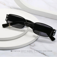 Load image into Gallery viewer, 2023 Popular Punk Sun Glasses Small Rectangle Women Sunglasses Brand Designer Vintage Men Sun Glasses Shades UV400