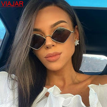 Load image into Gallery viewer, 2023 Punk Sunglasses Women Brand Designer Small Square Steampunk Sun Glases Men&#39;s Metal Frame Driving Eyewear Oculos
