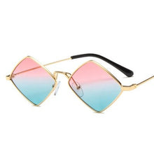 Load image into Gallery viewer, 2023 Punk Sunglasses Women Brand Designer Small Square Steampunk Sun Glases Men&#39;s Metal Frame Driving Eyewear Oculos