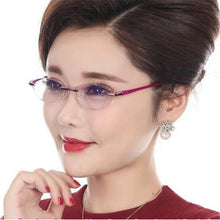Carica l&#39;immagine nel visualizzatore di Gallery, 2023 Reading Glasses Women Presbyopic Glasses +1.50 +2.00 +3.00 Vasos Retro Eyewear Oculos De Grau Feminino Prescription Glasses