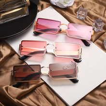 Load image into Gallery viewer, 2023 Rectangle Sun Glasses  Brand Travel Small Square Sunglasses Men Women Vintage Retro Oculos Lunette De Soleil Femme