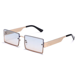 2023 Rectangle Sun Glasses  Brand Travel Small Square Sunglasses Men Women Vintage Retro Oculos Lunette De Soleil Femme