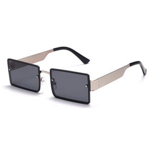 2023 Rectangle Sun Glasses  Brand Travel Small Square Sunglasses Men Women Vintage Retro Oculos Lunette De Soleil Femme