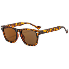 Load image into Gallery viewer, 2022 Rectangle Sunglasses Men  Vintage Square Sun Glasses Women Trendy Red  Yellow Lens Cool UV400 Shades Ocean Sunglass
