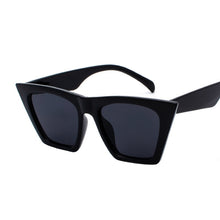 Load image into Gallery viewer, 2023 Retro Cat eye Sunglasses Women Brand Design Vintage Lady Sunglass Black okulary Sun glasses UV400 lunette soleil femme