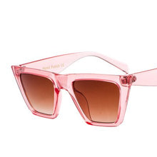 Load image into Gallery viewer, 2023 Retro Cat eye Sunglasses Women Brand Design Vintage Lady Sunglass Black okulary Sun glasses UV400 lunette soleil femme