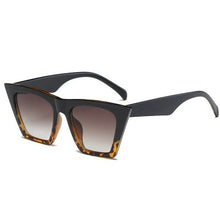 Load image into Gallery viewer, 2023 Retro Cat eye Sunglasses Women Brand Design Vintage Lady Sunglass Black okulary Sun glasses UV400 lunette soleil femme