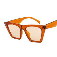 Load image into Gallery viewer, 2023 Retro Cat eye Sunglasses Women Brand Design Vintage Lady Sunglass Black okulary Sun glasses UV400 lunette soleil femme