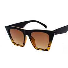 Load image into Gallery viewer, 2023 Retro Cat eye Sunglasses Women Brand Design Vintage Lady Sunglass Black okulary Sun glasses UV400 lunette soleil femme