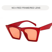 Load image into Gallery viewer, 2023 Retro Cat eye Sunglasses Women Brand Design Vintage Lady Sunglasses Black Okulary Sun glasses lunette De Sol Feminino UV400