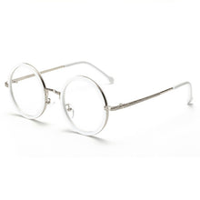 Load image into Gallery viewer, 2023 Retro Frame Round Eyeglass Frames Classic Vintage Optical Glasses Men Women Glasses Clear Lens accessories transparent