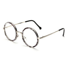 Load image into Gallery viewer, 2023 Retro Frame Round Eyeglass Frames Classic Vintage Optical Glasses Men Women Glasses Clear Lens accessories transparent