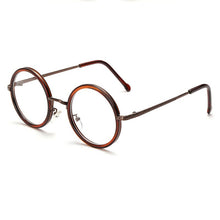Load image into Gallery viewer, 2023 Retro Frame Round Eyeglass Frames Classic Vintage Optical Glasses Men Women Glasses Clear Lens accessories transparent