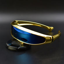 Carica l'immagine nel visualizzatore di Gallery, 2023 Retro Futuristic glasses  Men Sunglasses Women Eyewear Novelty Vintage  Sun Glasses gafas de sol hombre/mujer