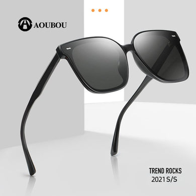 2023 Retro G M Same Paragraph Sunglasses Nylon Lens Big Frame TR90 Square  Modern Decorative Glasses  AB563