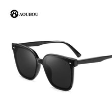 Load image into Gallery viewer, 2023 Retro G M Same Paragraph Sunglasses Nylon Lens Big Frame TR90 Square  Modern Decorative Glasses  AB563